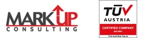 Logo Mark-Up Consulting - Qualità TUV Austria